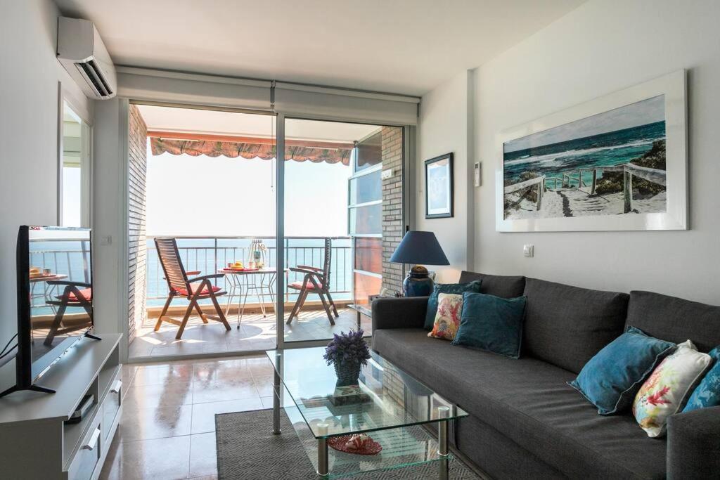 Apartamento Con Vistas Al Mar Primera Linea De Playa Del Postiguet Alicante Buitenkant foto