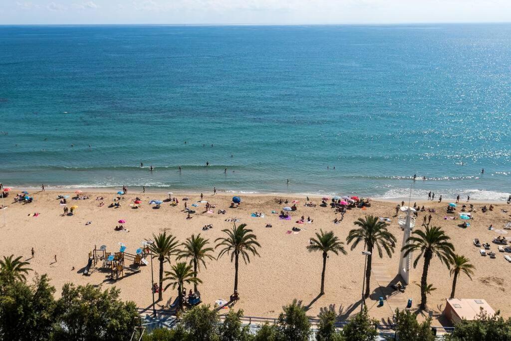 Apartamento Con Vistas Al Mar Primera Linea De Playa Del Postiguet Alicante Buitenkant foto