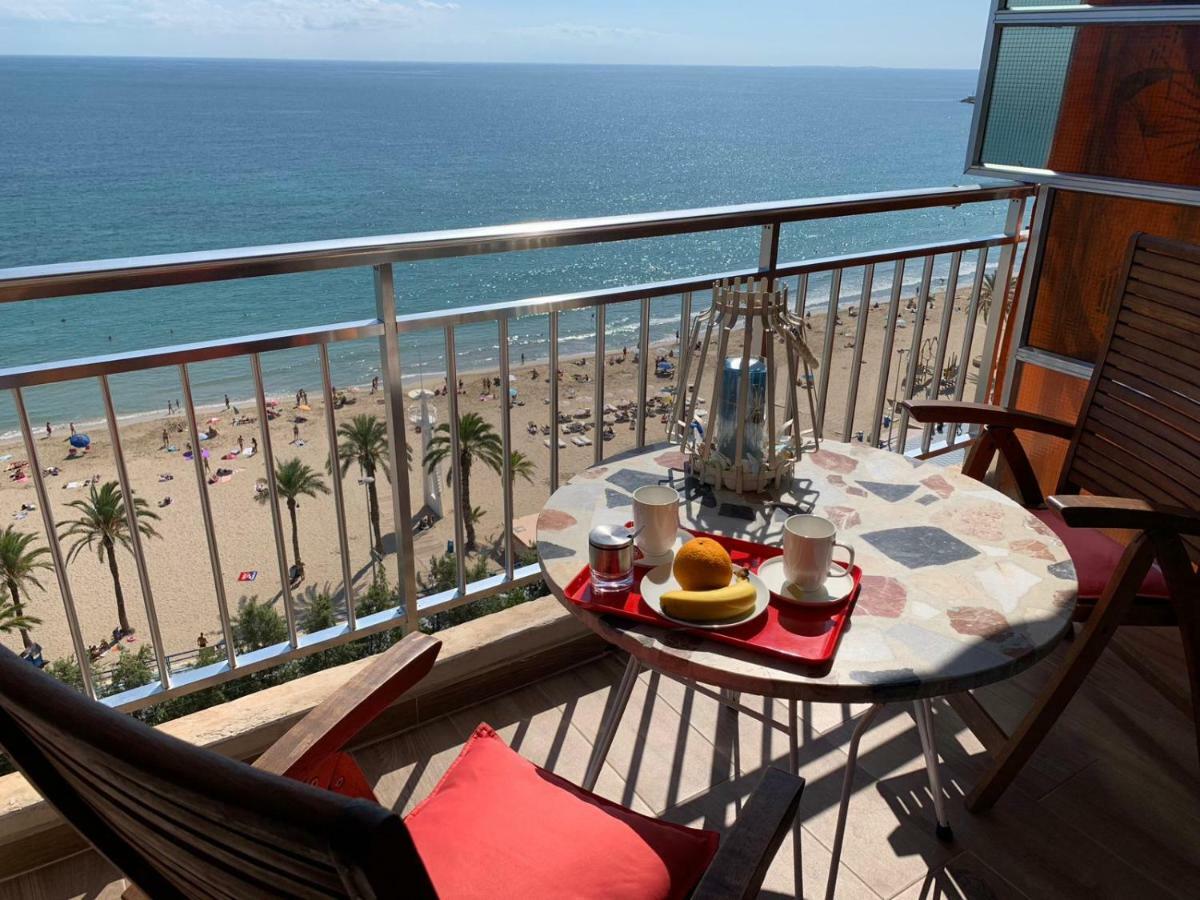 Apartamento Con Vistas Al Mar Primera Linea De Playa Del Postiguet Alicante Buitenkant foto