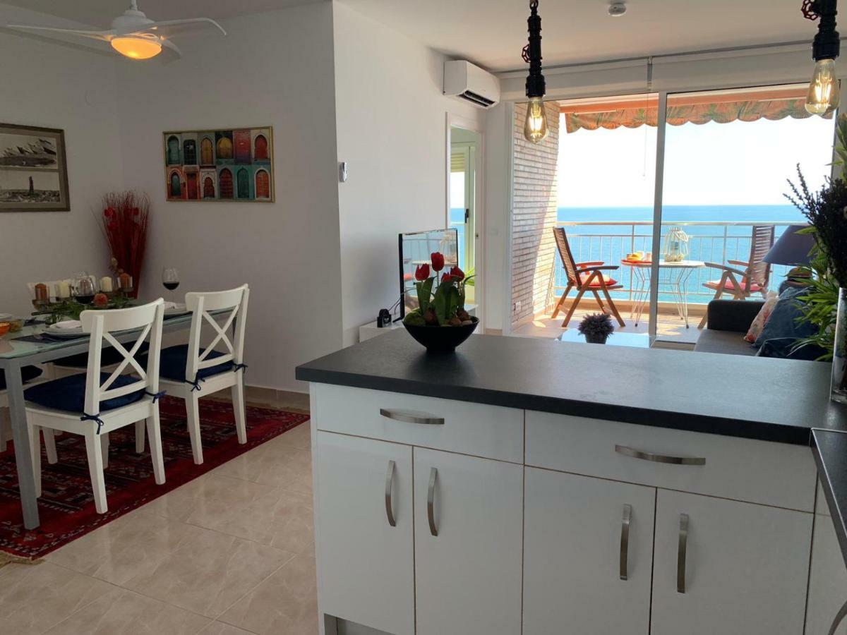 Apartamento Con Vistas Al Mar Primera Linea De Playa Del Postiguet Alicante Buitenkant foto
